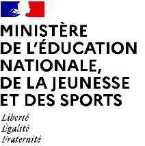 Logo of Ministère de l'éducation nationale, de la jeunesse et des sports