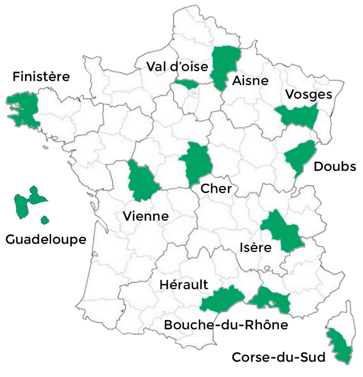 Map of France