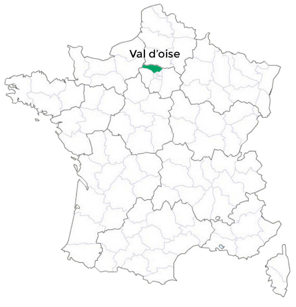 Map of France